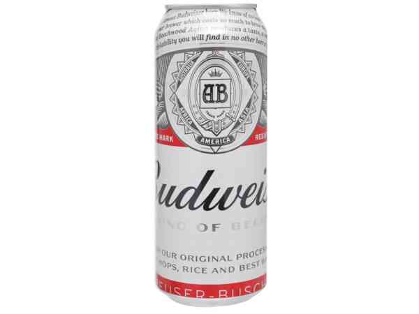 Bia Budweiser lon