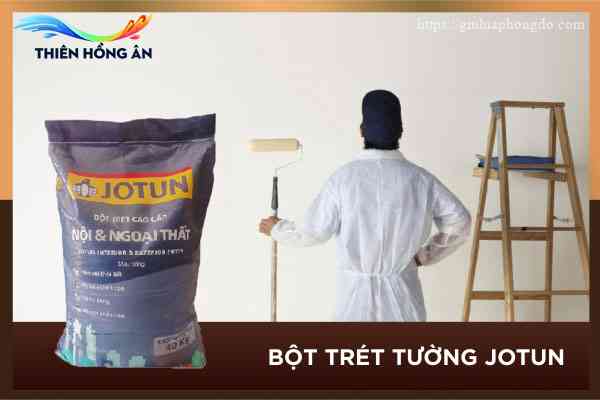 Định mức bột trét tường Jotun