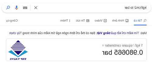 đổi đơn vị kgf bằng google vancongnghiepvn