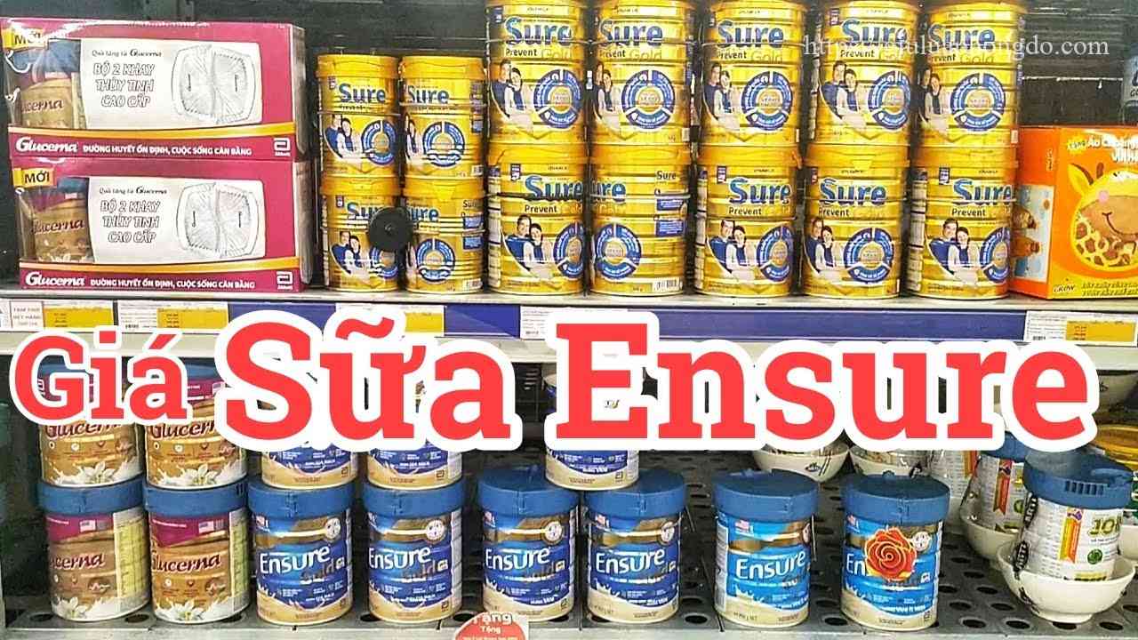 Ensure 400G Giá Bao Nhiêu – Sữa Ensure 850G Giá Bao Nhiêu