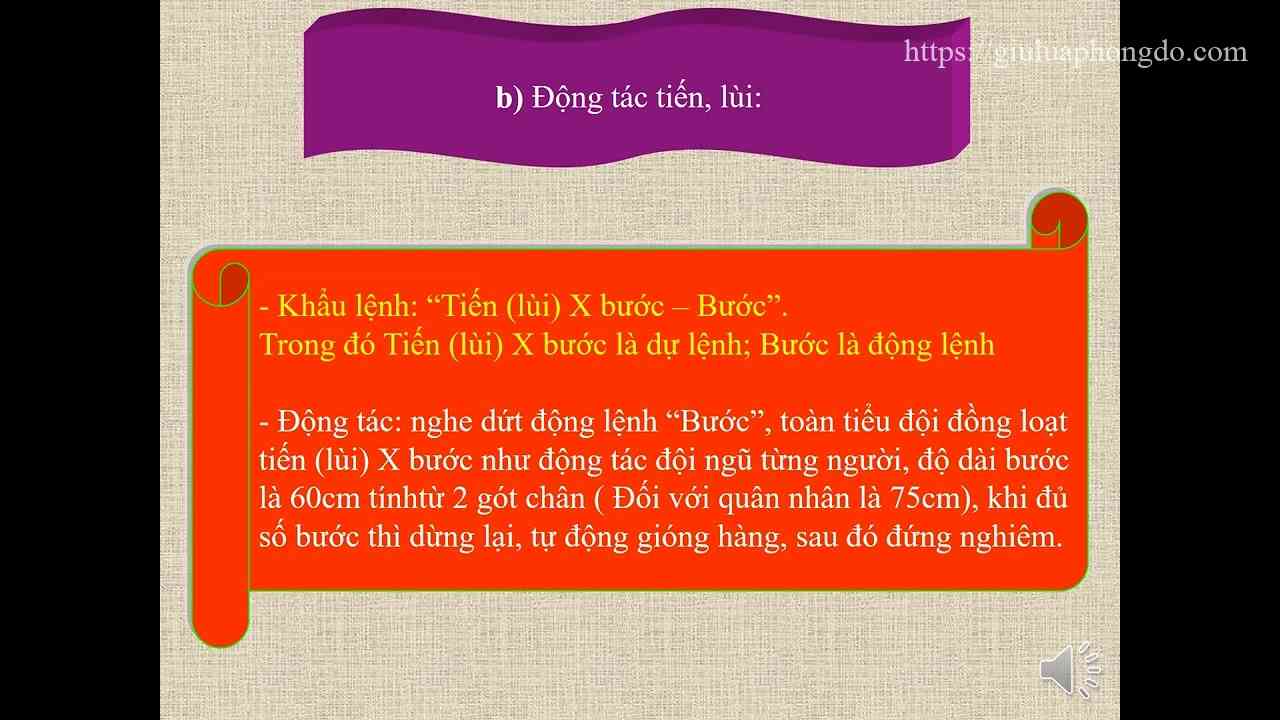 Khi Tiến Lùi Mỗi Bước Chân Là Bao Nhiêu Cm – Trong Đội Ngũ Từng Người Không Có Súng, Trường Hợp Nào Không Phải Đưa Tay Chào?