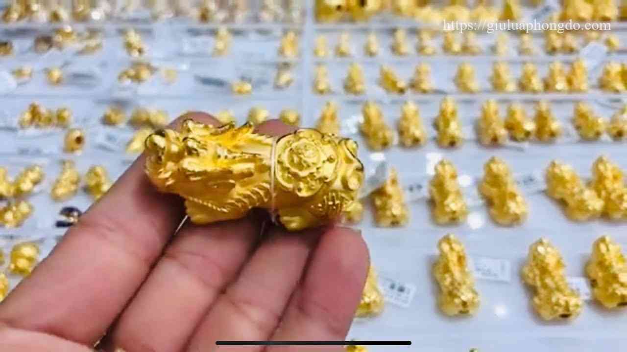 Vòng Tỳ Hưu Vàng 18K Giá Bao Nhiêu – Tỳ Hưu Vàng Đeo Tay