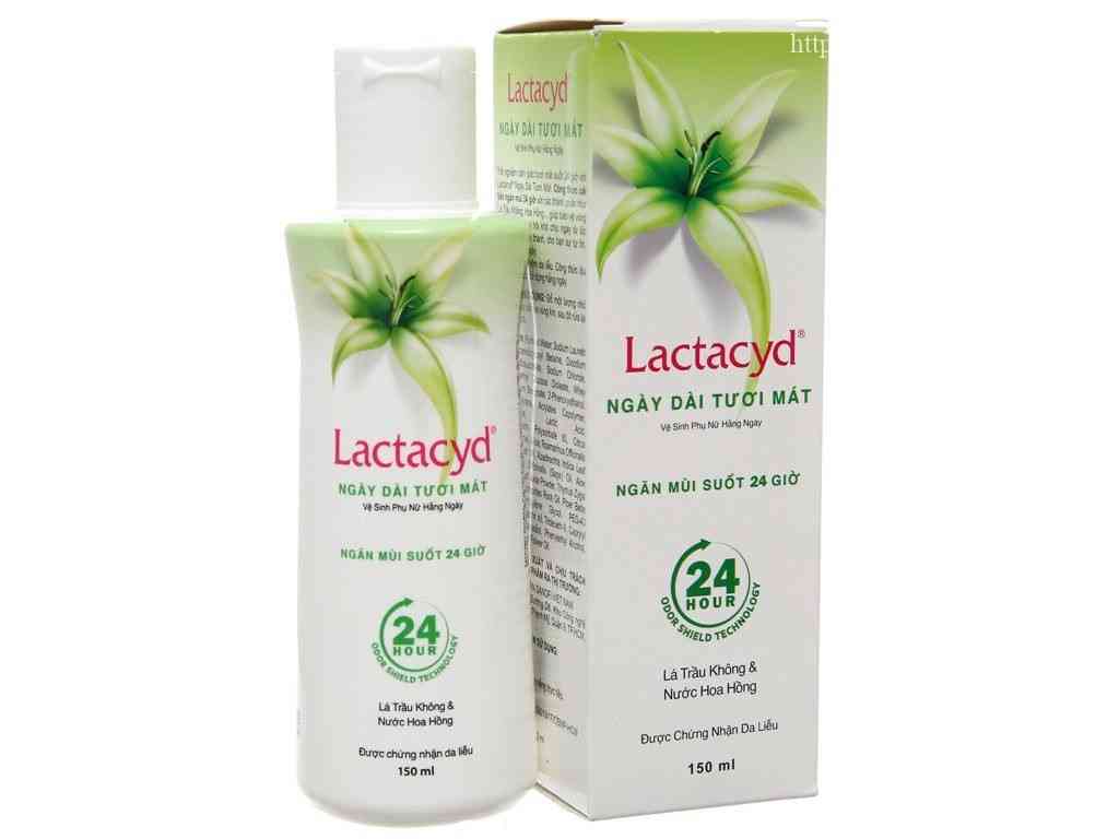 Dung dịch vệ sinh Lactacyd 24h