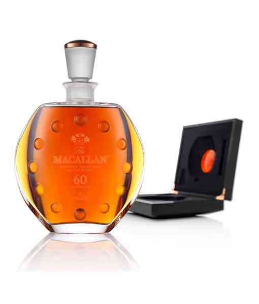 Rượu Macallan 60 năm Lalique và hộp