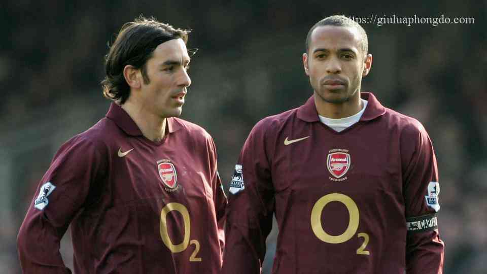 Thierry Henry Robert Pires Arsenal