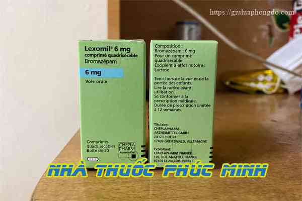 Thuốc Lexomil 6mg mua ở đâu?