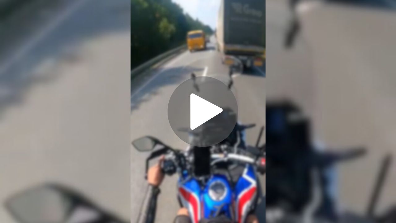 La increíble historia del video de la moto viral del pie BMW