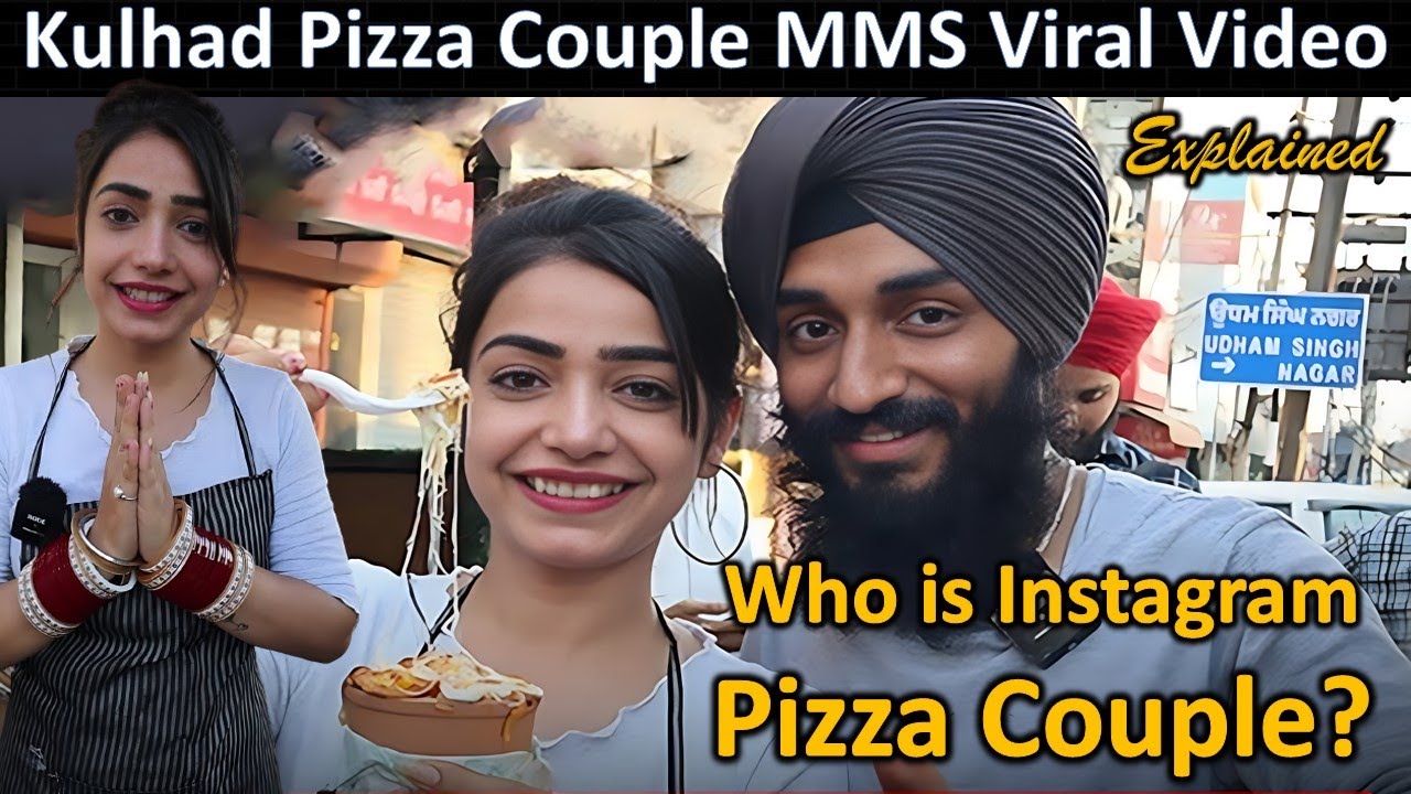 Watch The Must Kulhad Pizza Couple Viral Video