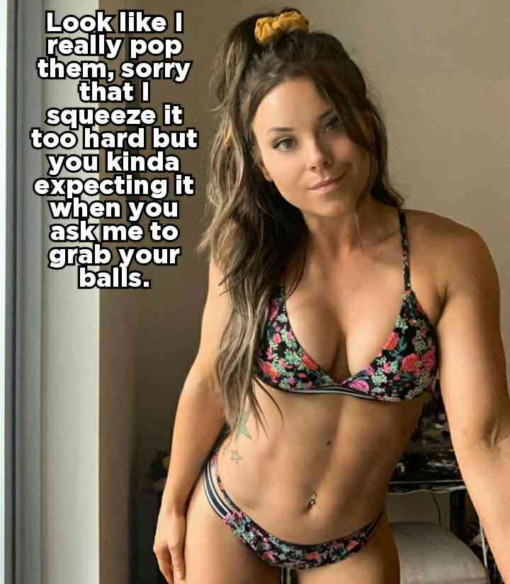 The Ultimate Collection of Ballbusting Captions