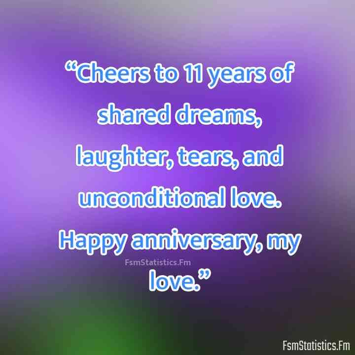 11 year anniversary quotes