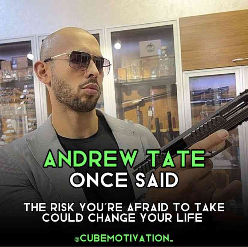 andrew tate inspirational quotes