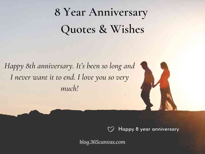 anniversary 8 years quotes