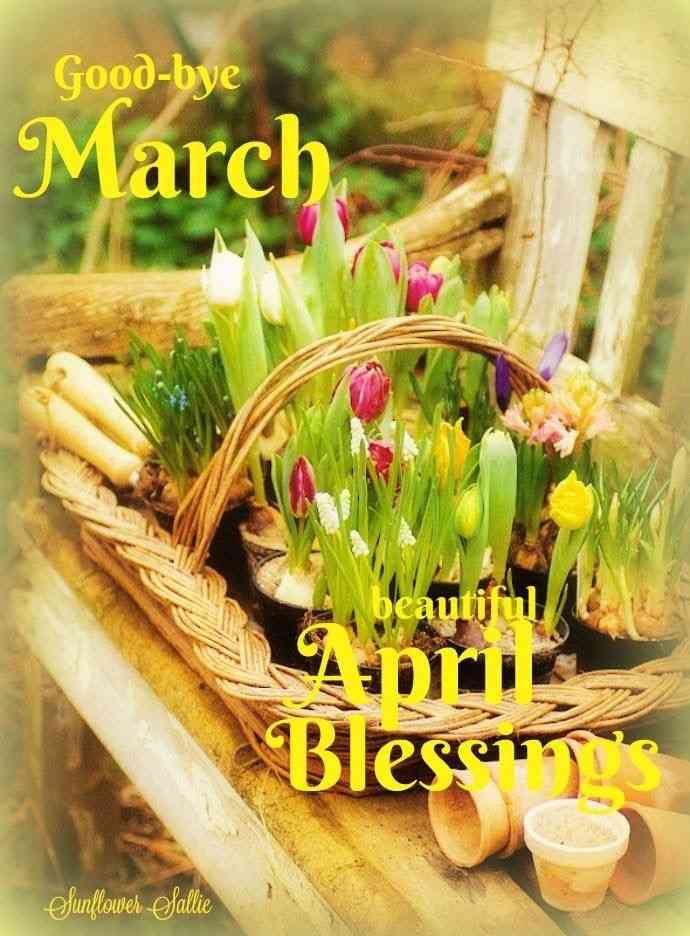 april blessings quotes