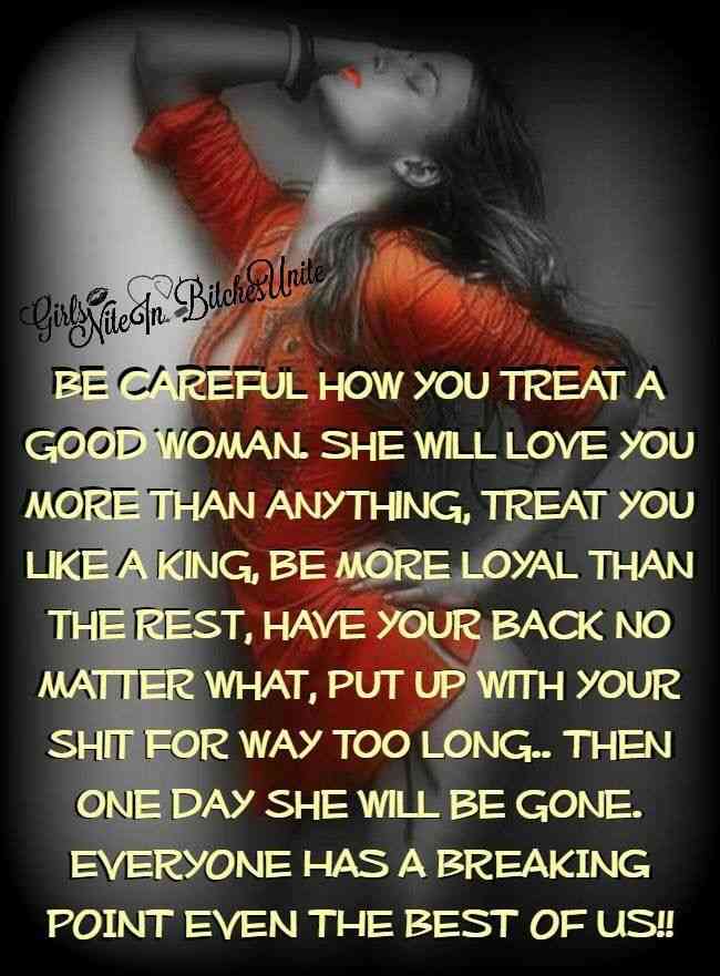 Quotes on Treating a Good Woman Right