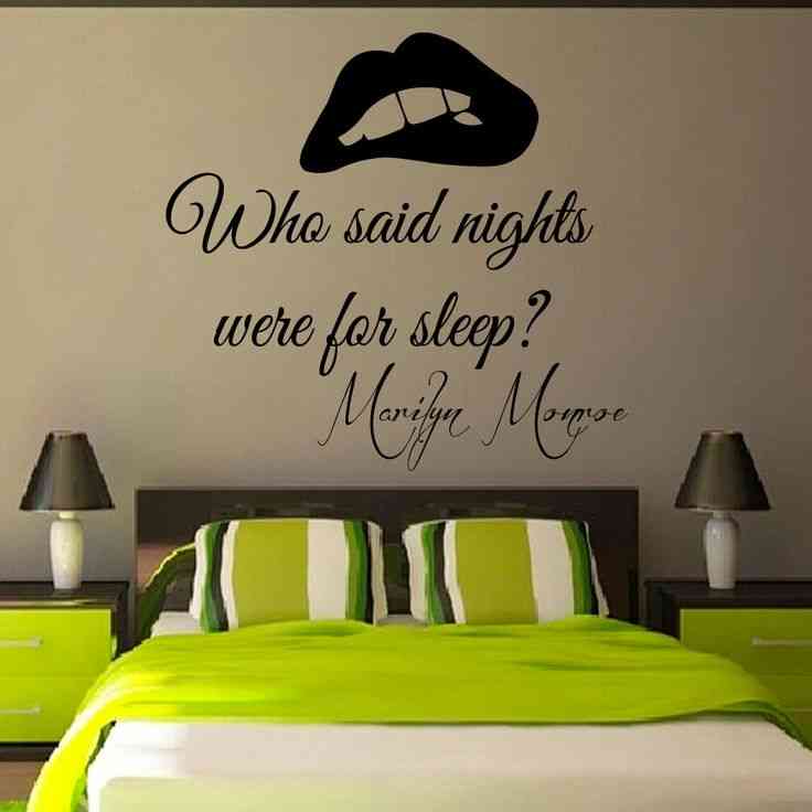 bedroom wall quotes