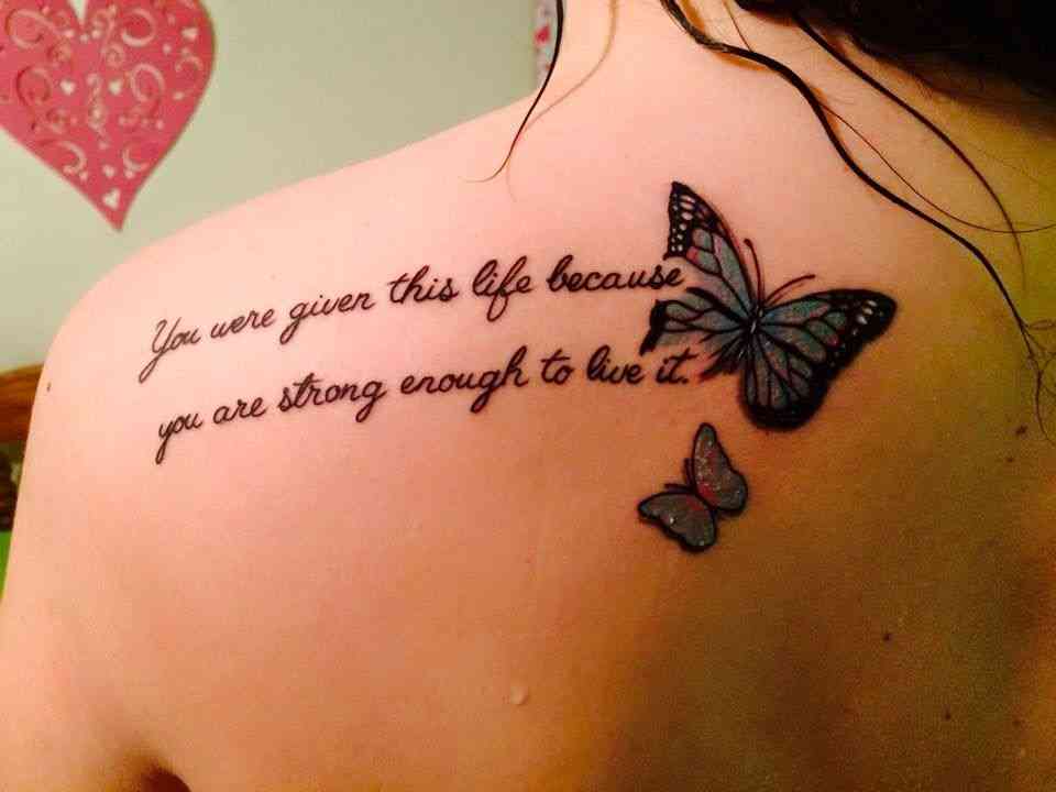 butterfly tattoo meaning quotes