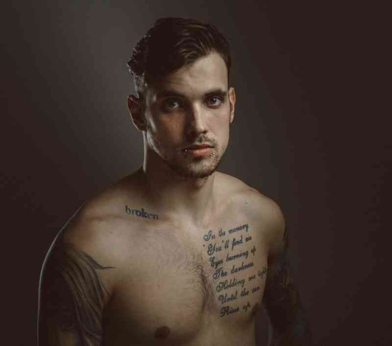 chest tattoos for men quotes