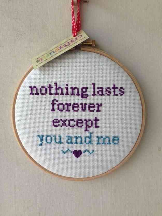 Cross Stitch Quotes to Inspire and Motivate