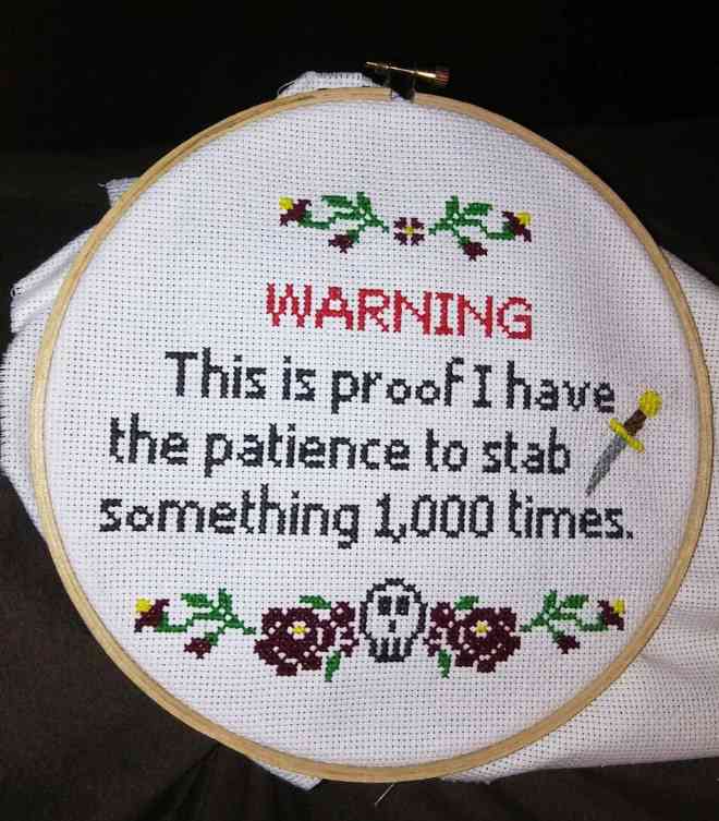 cross stitching quotes