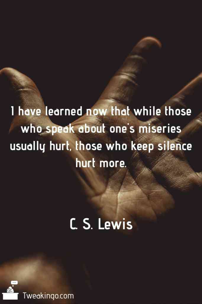 cs lewis a grief observed quotes