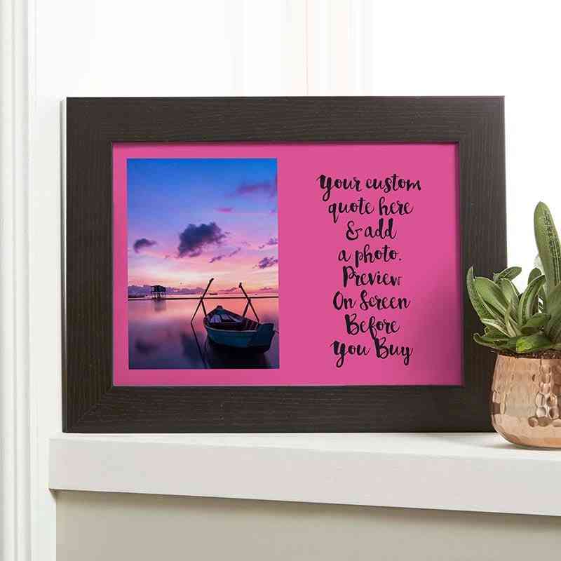 custom framed quotes