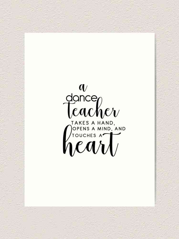 dance teacher quotes