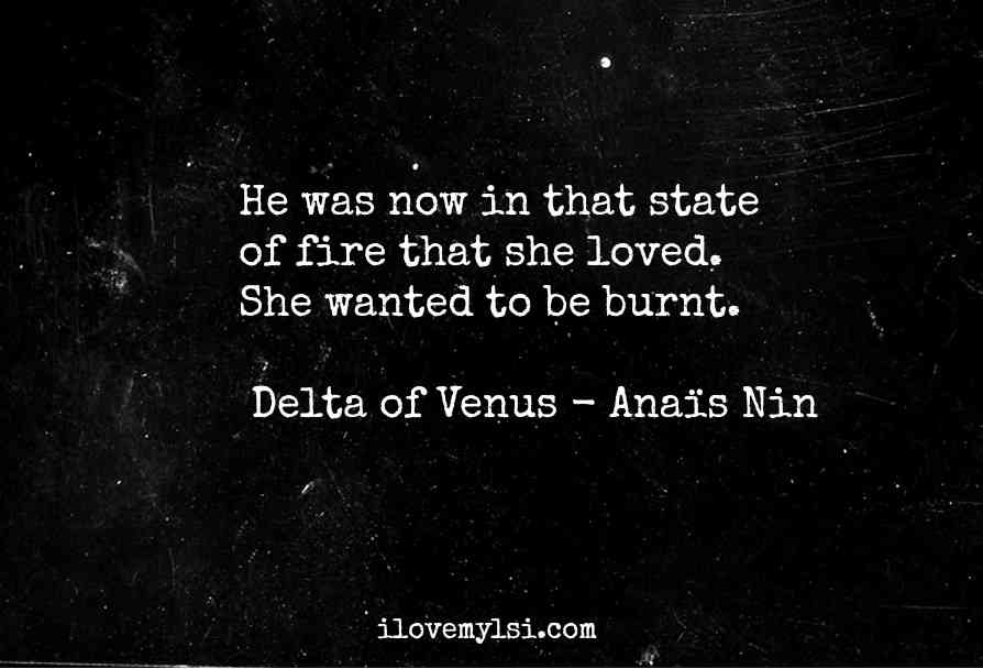 delta of venus quotes