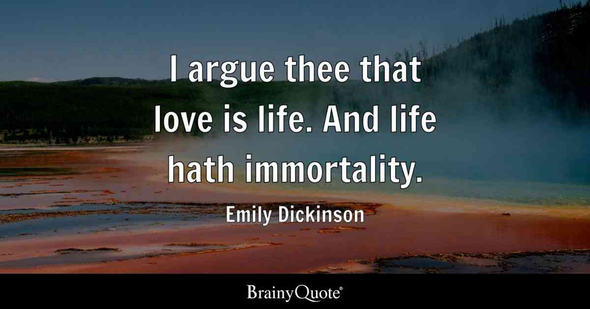 emily dickinson love quotes