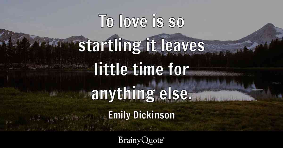 emily dickinson love quotes