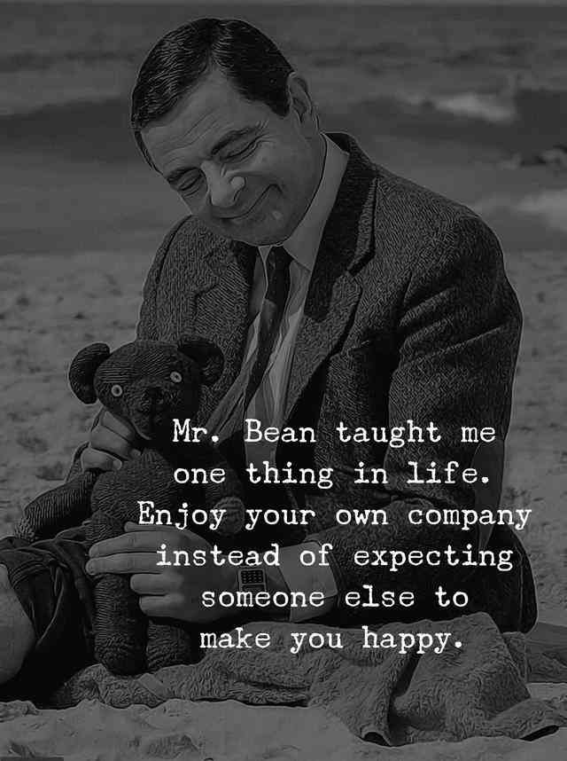 enjoy your own company quotes