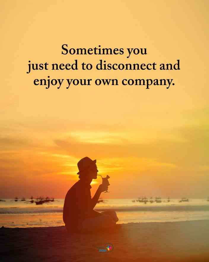 enjoy your own company quotes