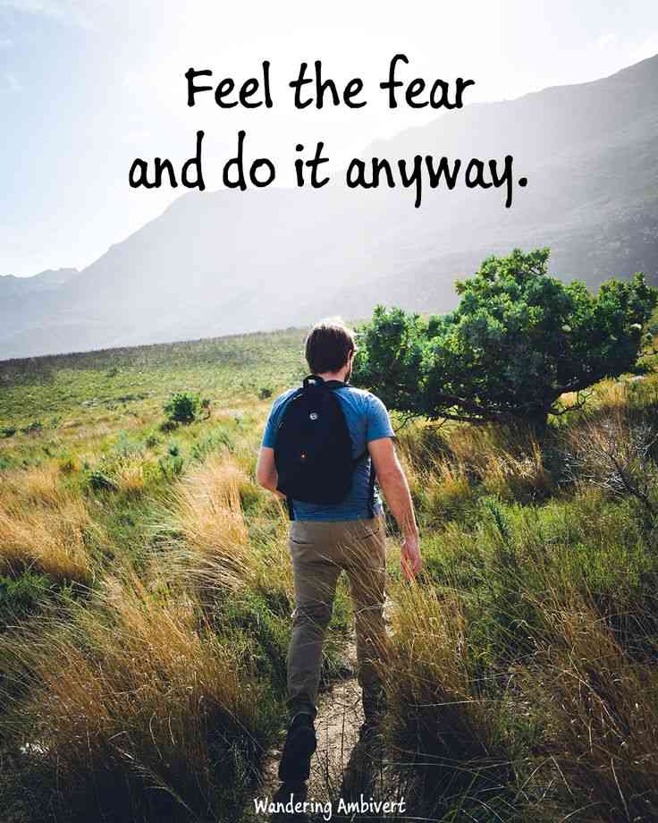 feel the fear and do it anyway quotes