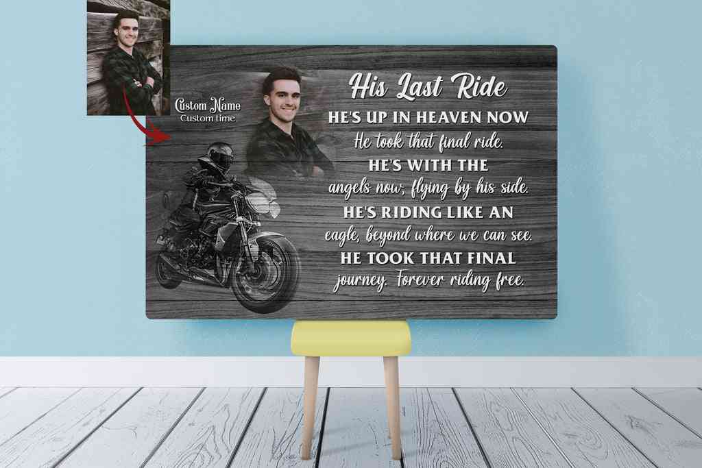 final goodbye biker memorial quotes