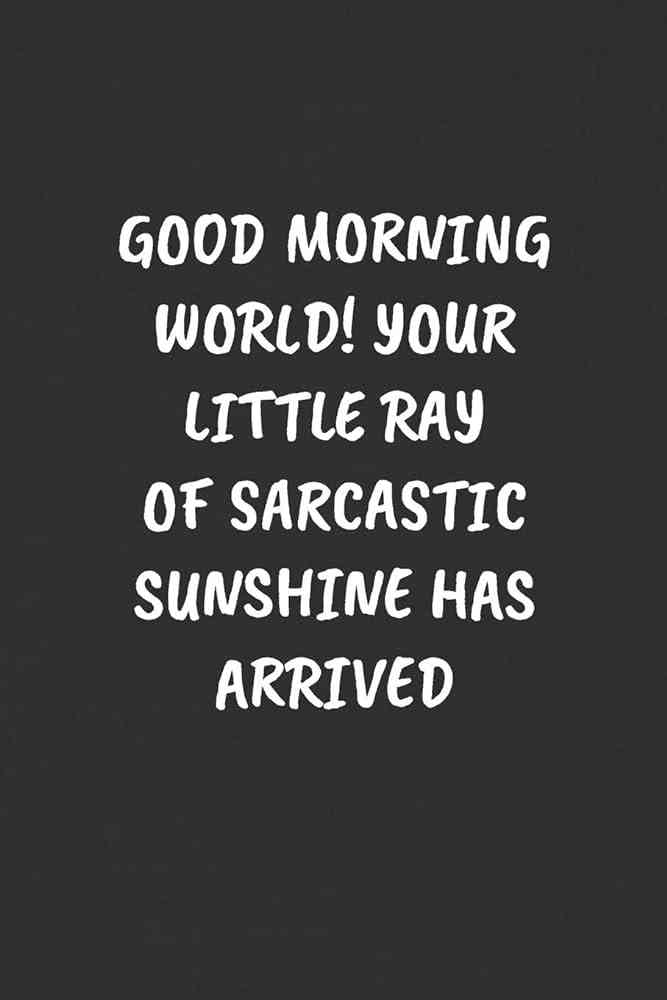 funny black good morning quotes