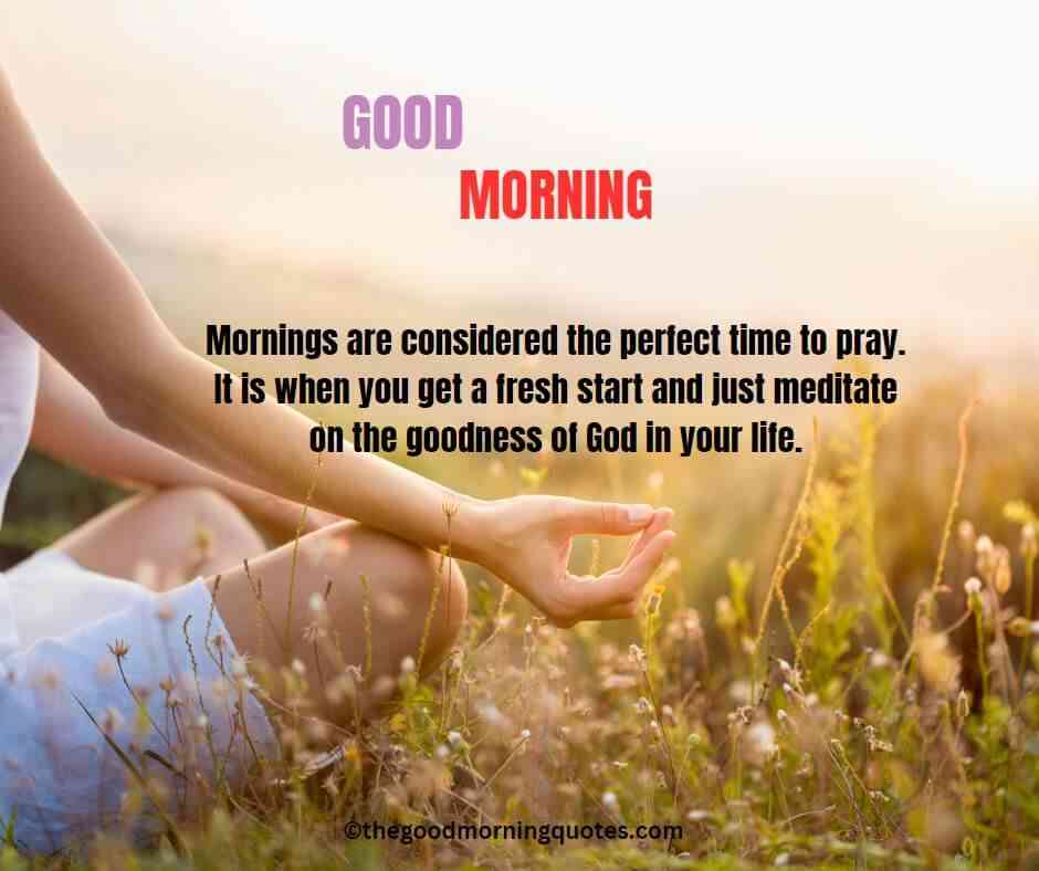 god quotes morning