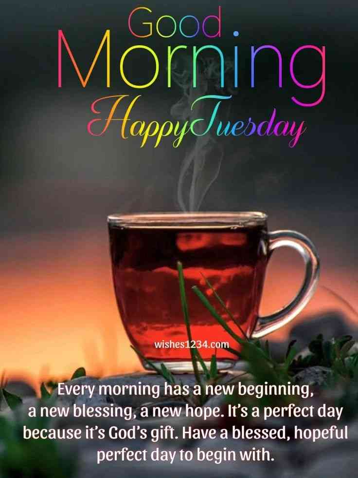 good morning quotes on tuesday