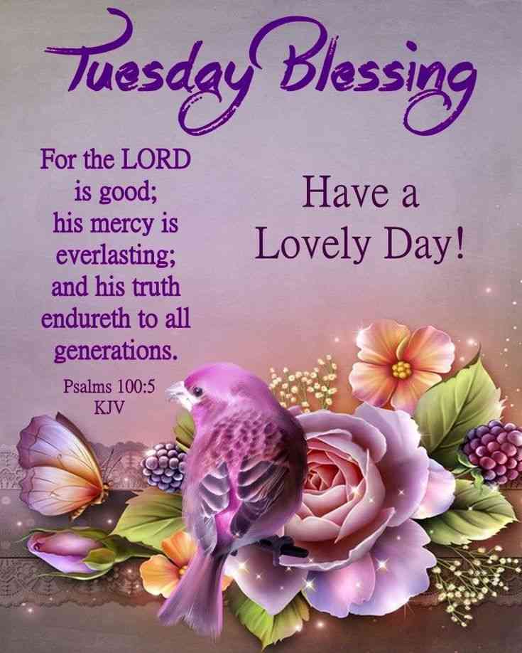 good morning tuesday blessings images and quotes