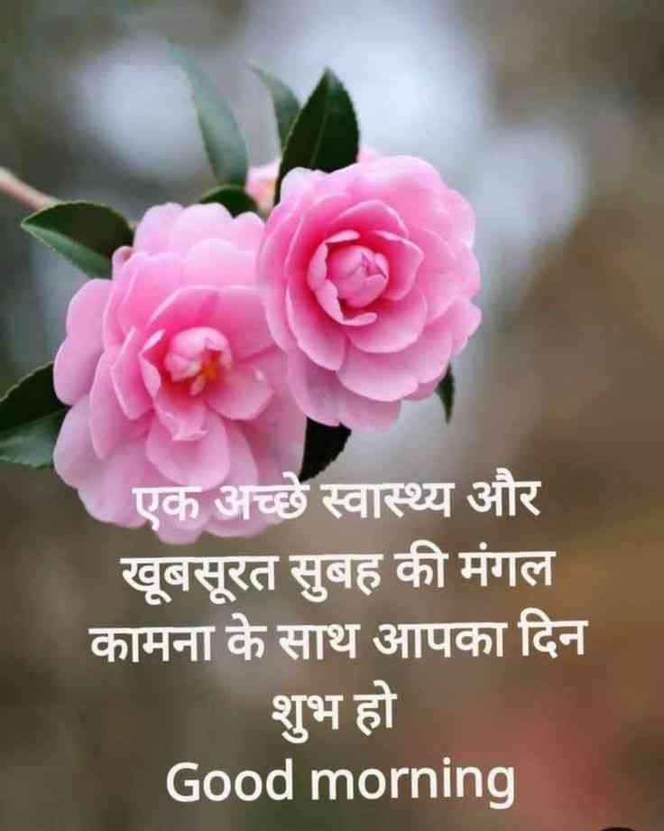 good morning with quotes in hindi