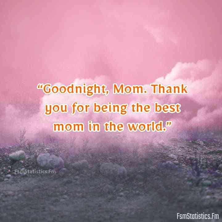 Heartfelt Good Night Quotes for the Best Mother