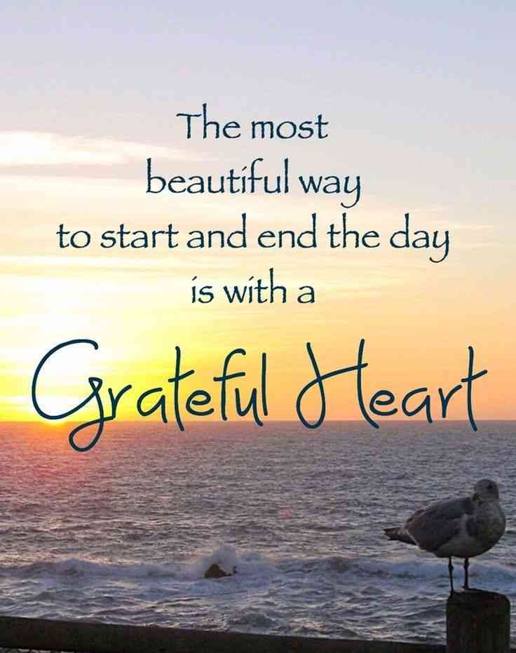grateful heart thankful sunday blessings quotes