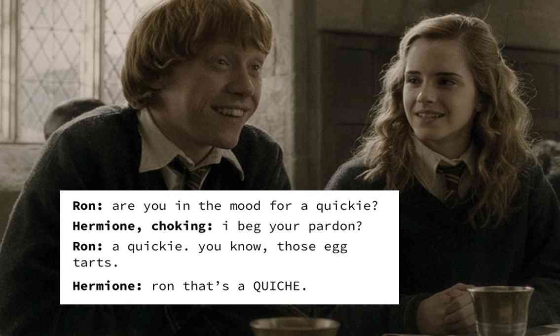 harry potter incorrect quotes