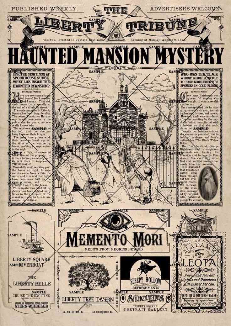 haunted mansion quotes ride