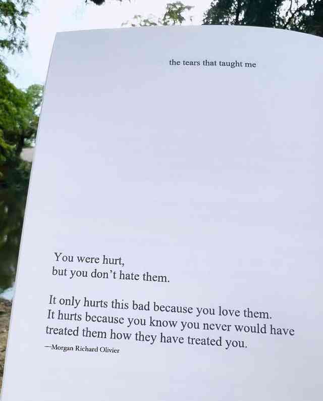 hurt you never loved me quotes