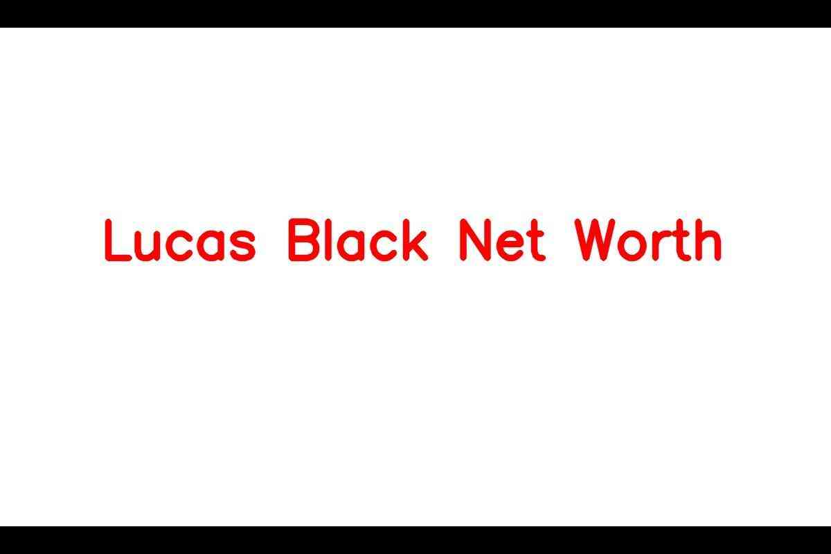 Lucas Black: American Actor with a Net Worth of $10 Million