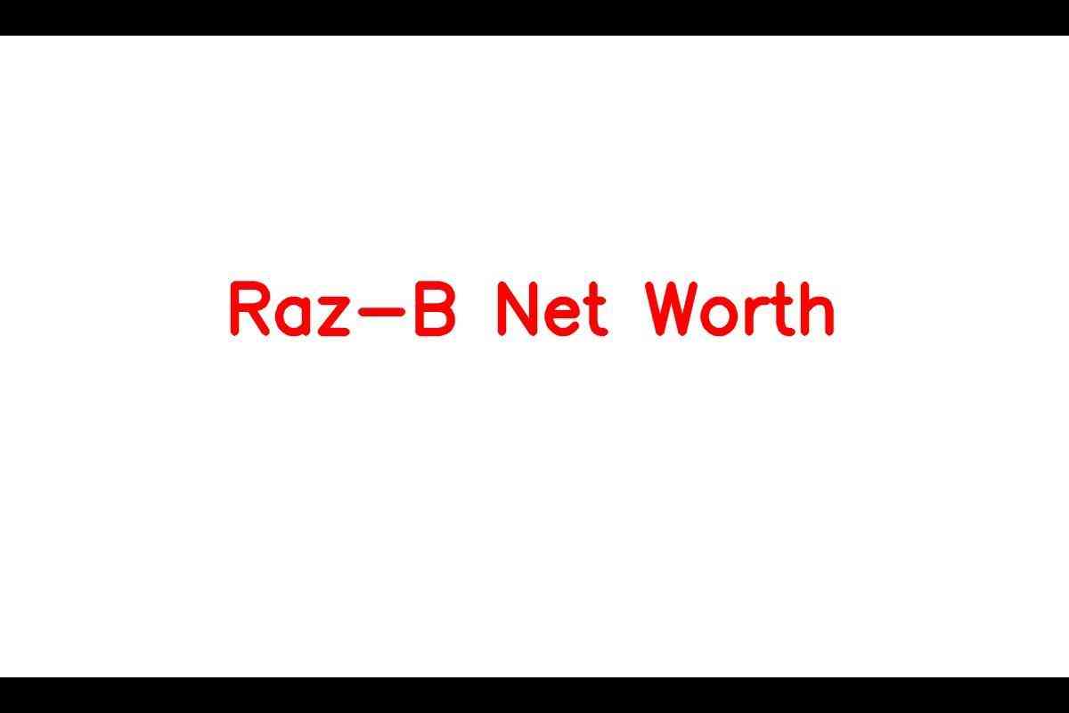 American Singer and Actor Raz-B