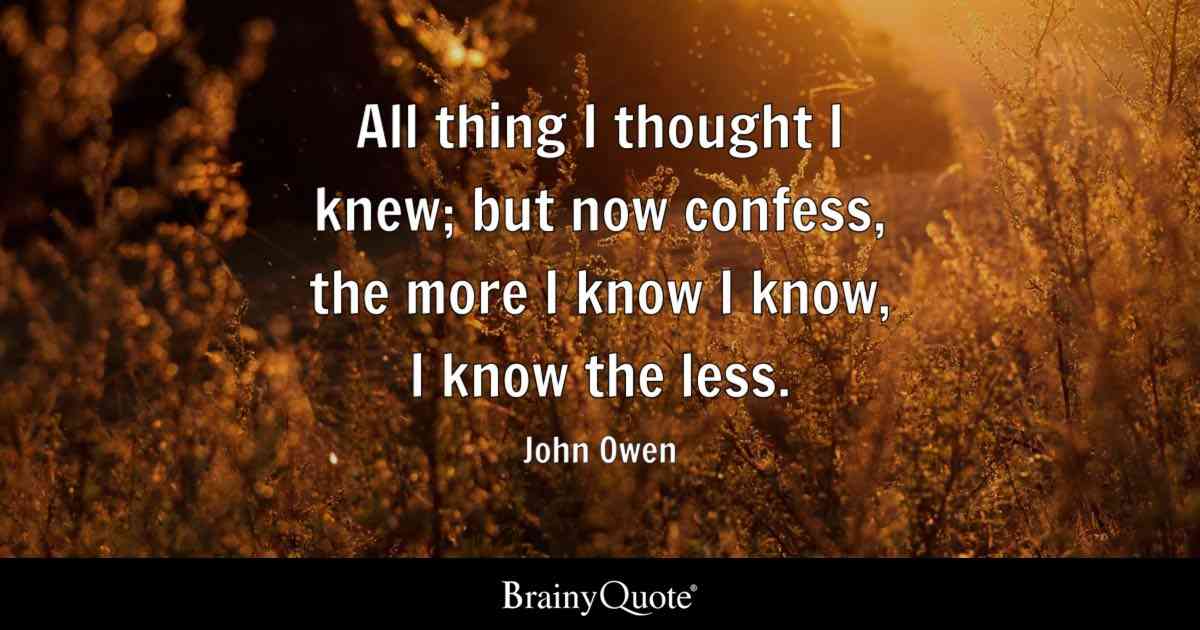 john owen quotes