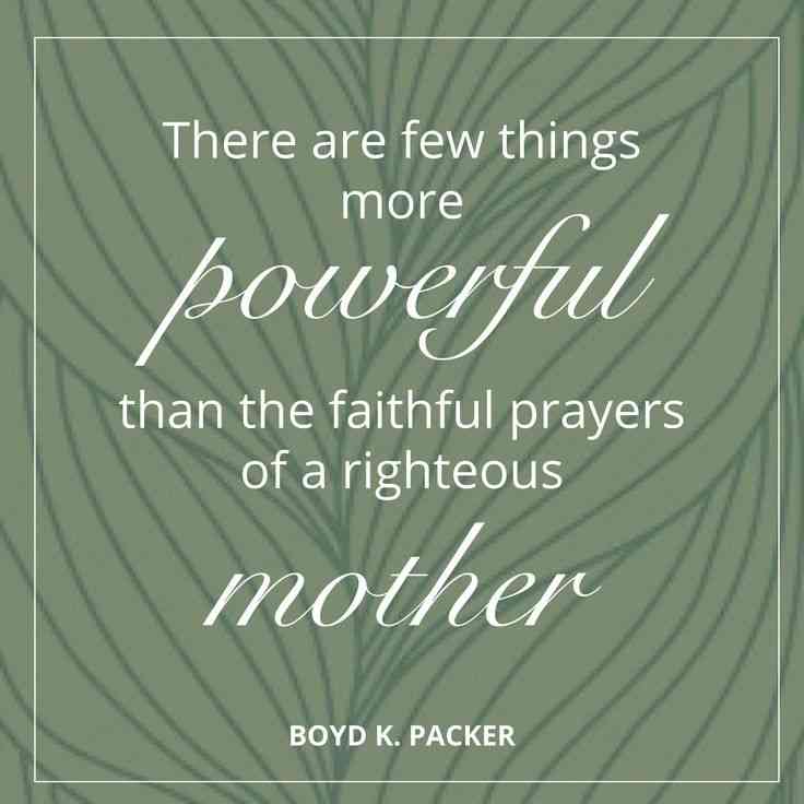 lds quotes on prayer