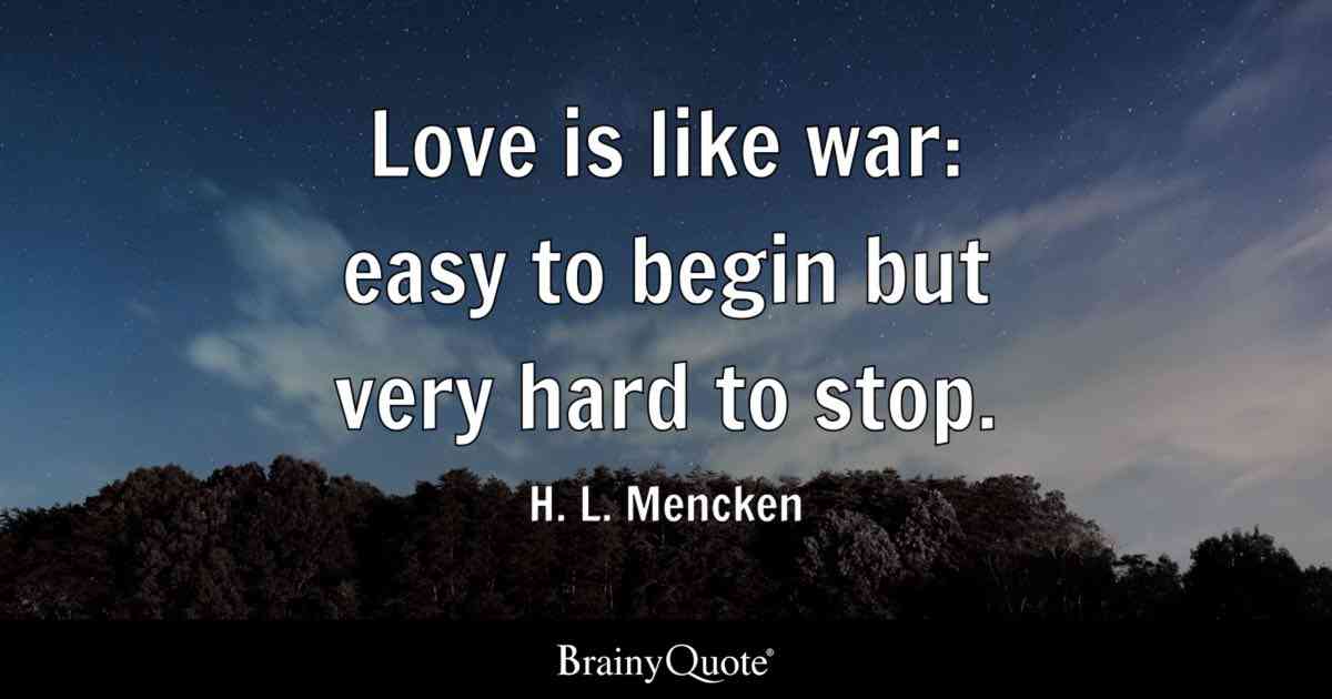 love is war quotes