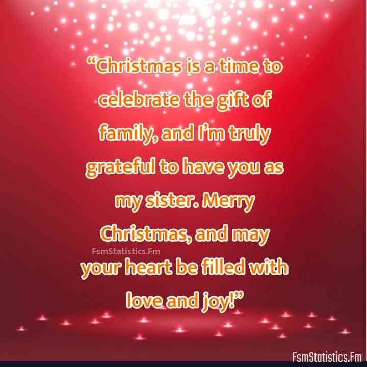 merry christmas sister quotes