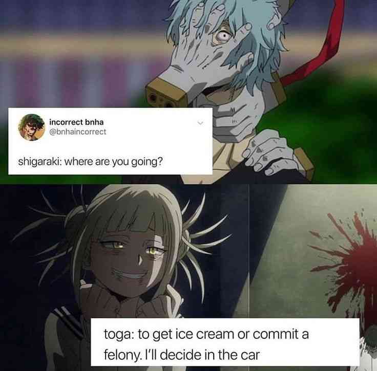 mha incorrect quotes